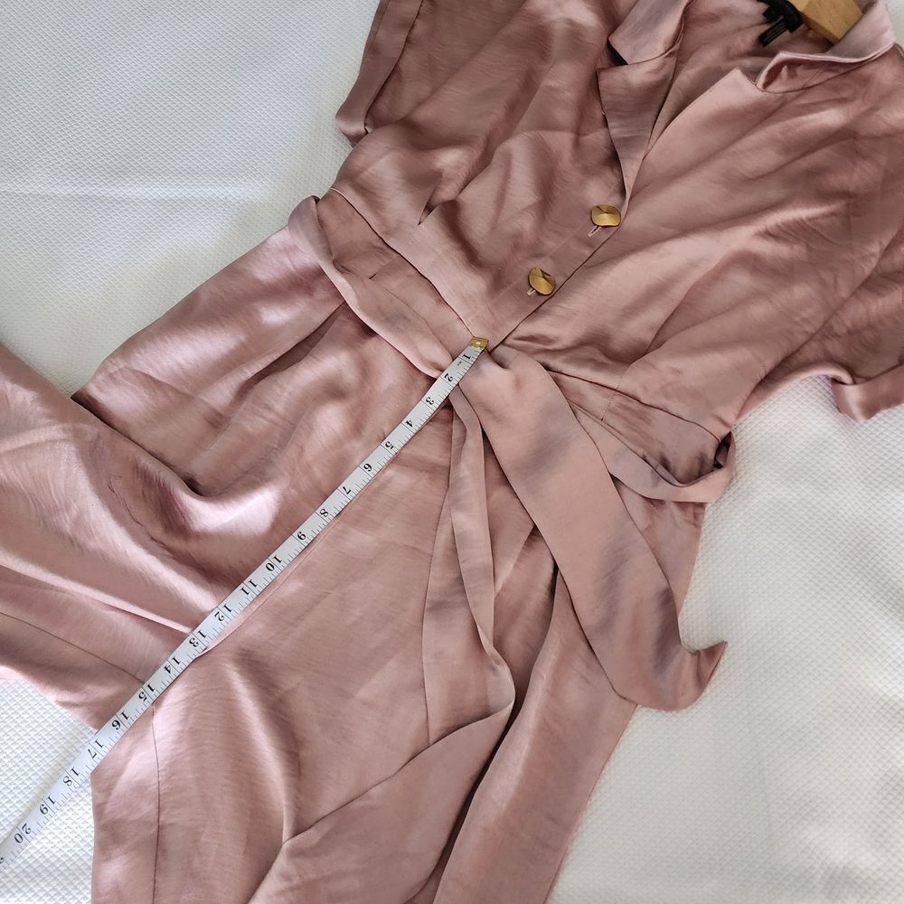 Donna Karan Gold Pink Jumpsuit - Picture 11 of 16